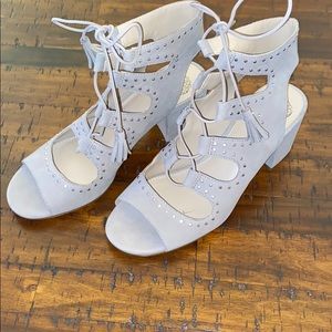 Lace Up Vince Camuto Heeled Sandals